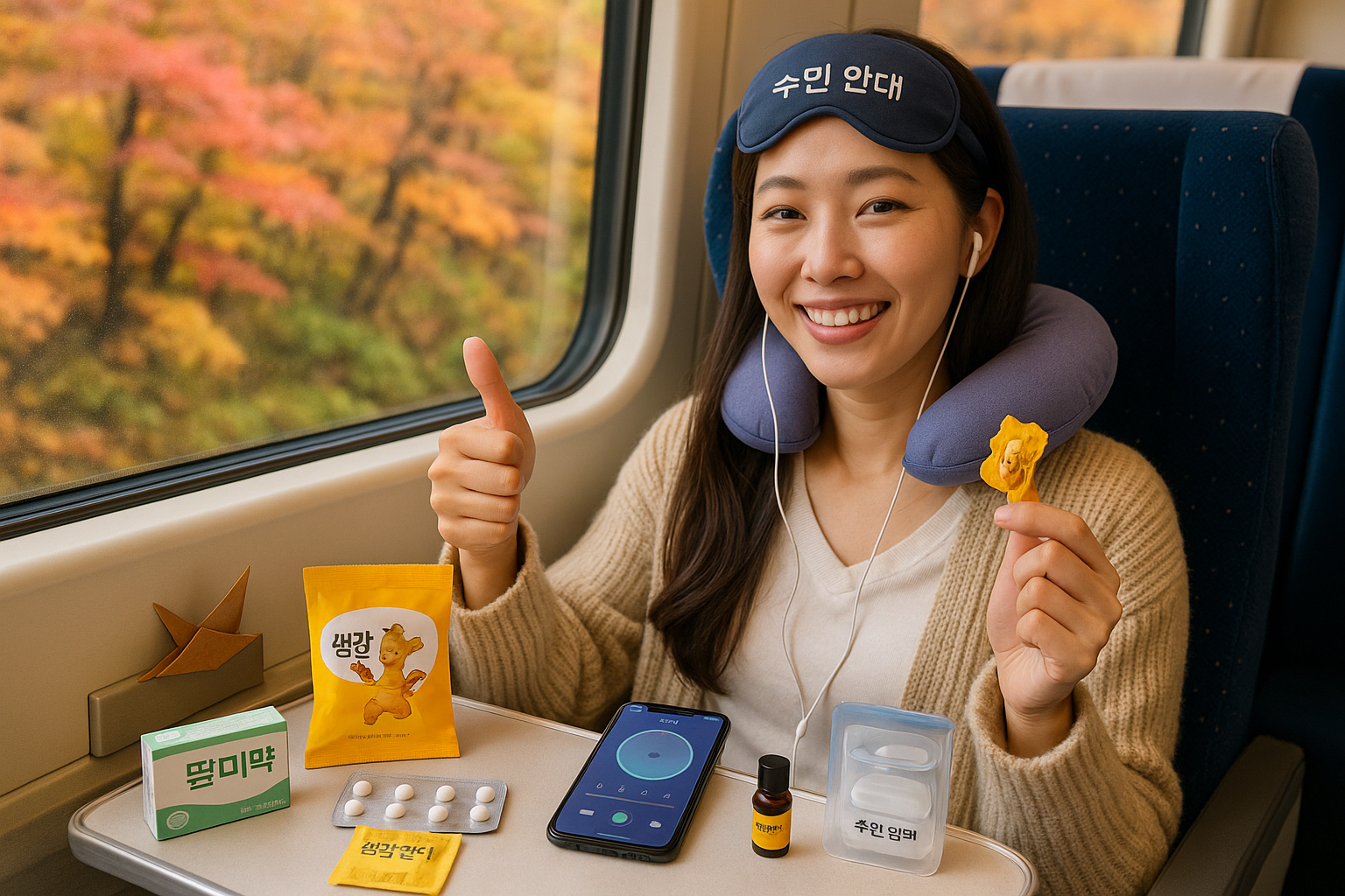 가을여행 멀미, 밝은 음악·생강·좌석 선택으로 예방하는 법
