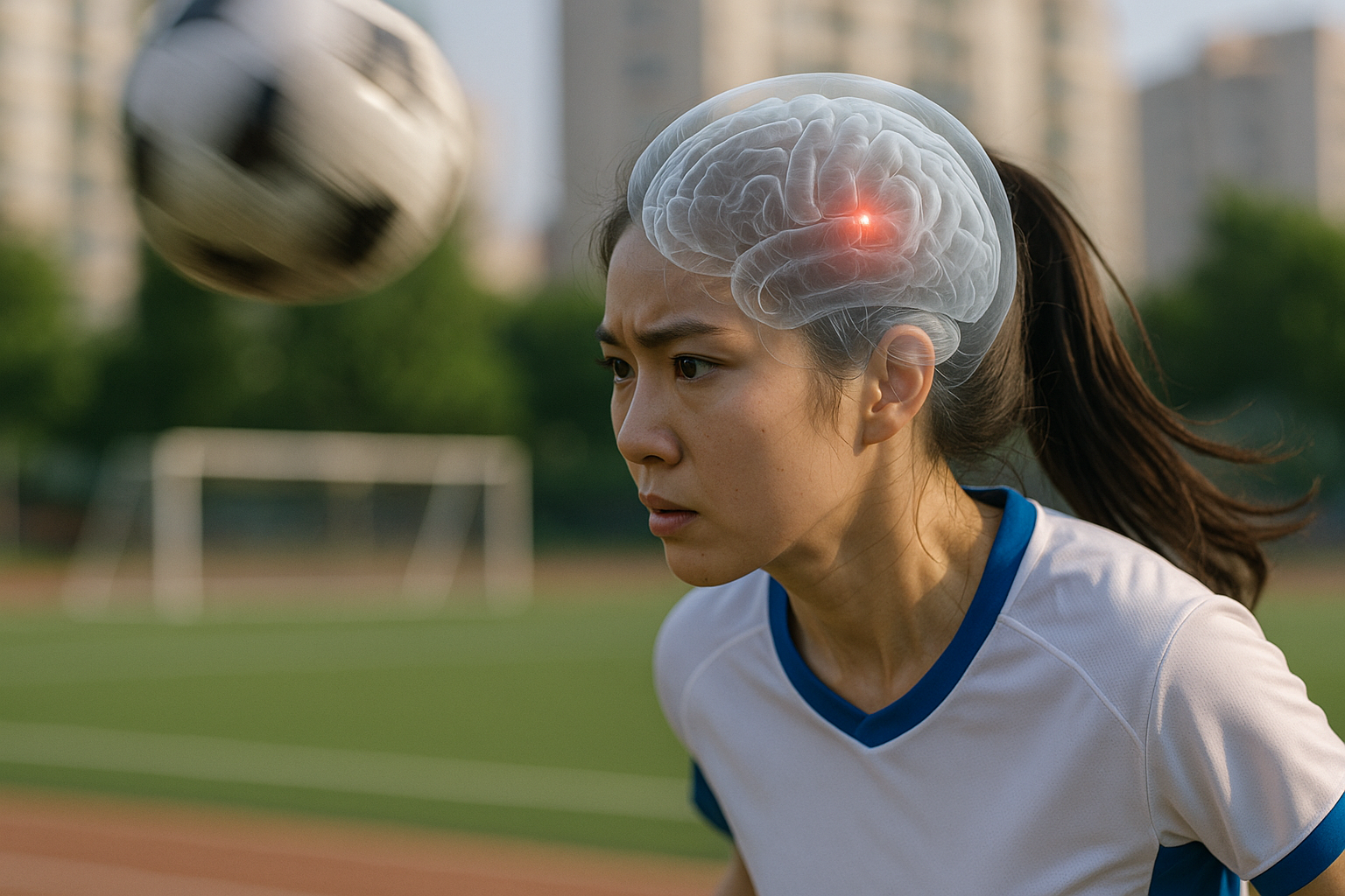 축구 헤딩이 뇌 미세손상·인지 저하와 연관—컬럼비아대 dMRI 연구