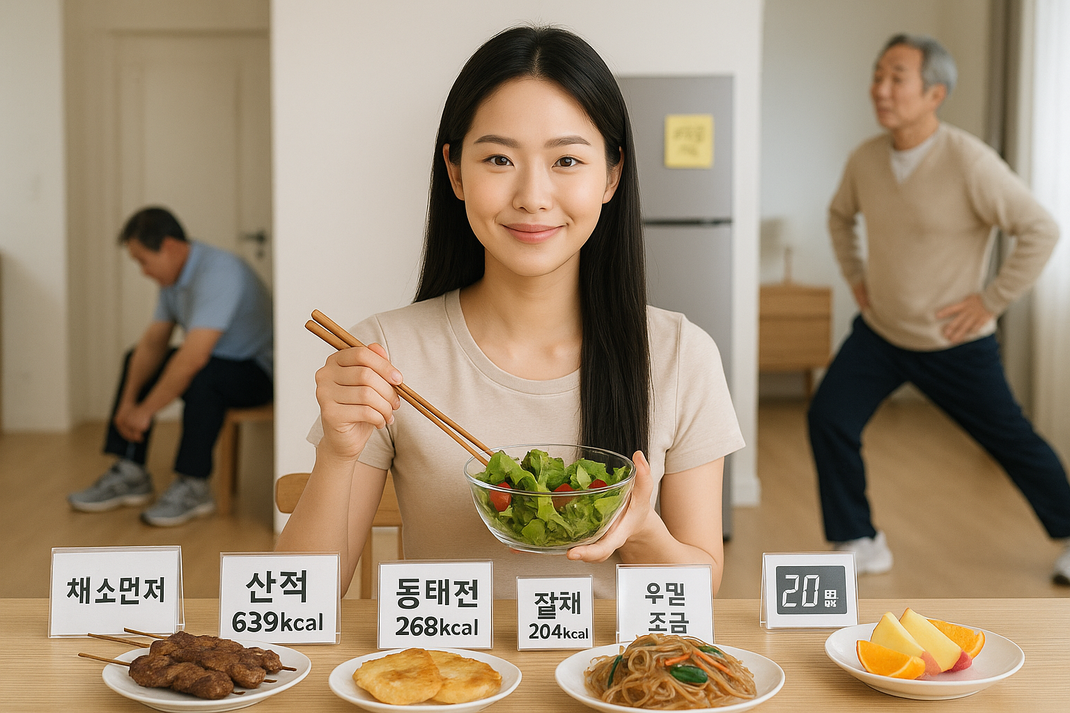연휴 3kg 방지! 명절 음식 먹어도 살 안 찌는 체중관리 비법
