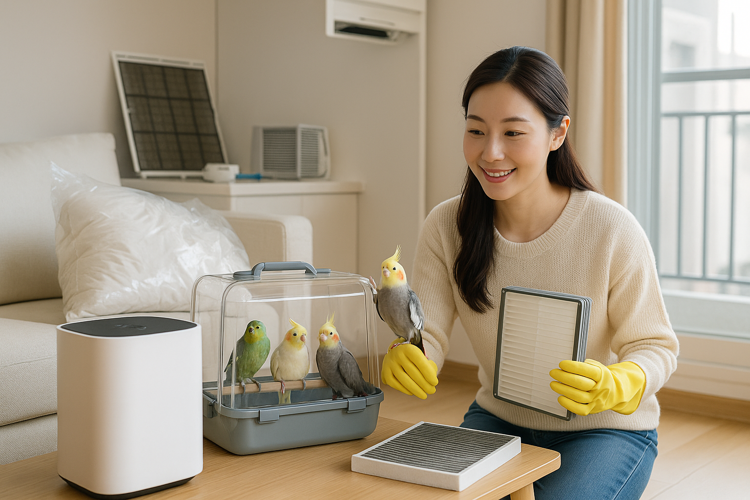 과민성 폐렴 경고: 앵무새와 자란 13세 진단…조류 애호가의 폐, 원인과 예방법