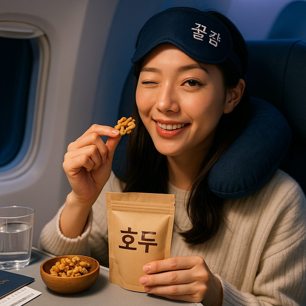 여행만 가면 뒤척? 호두 40g이 시차 적응·숙면 돕는 이유