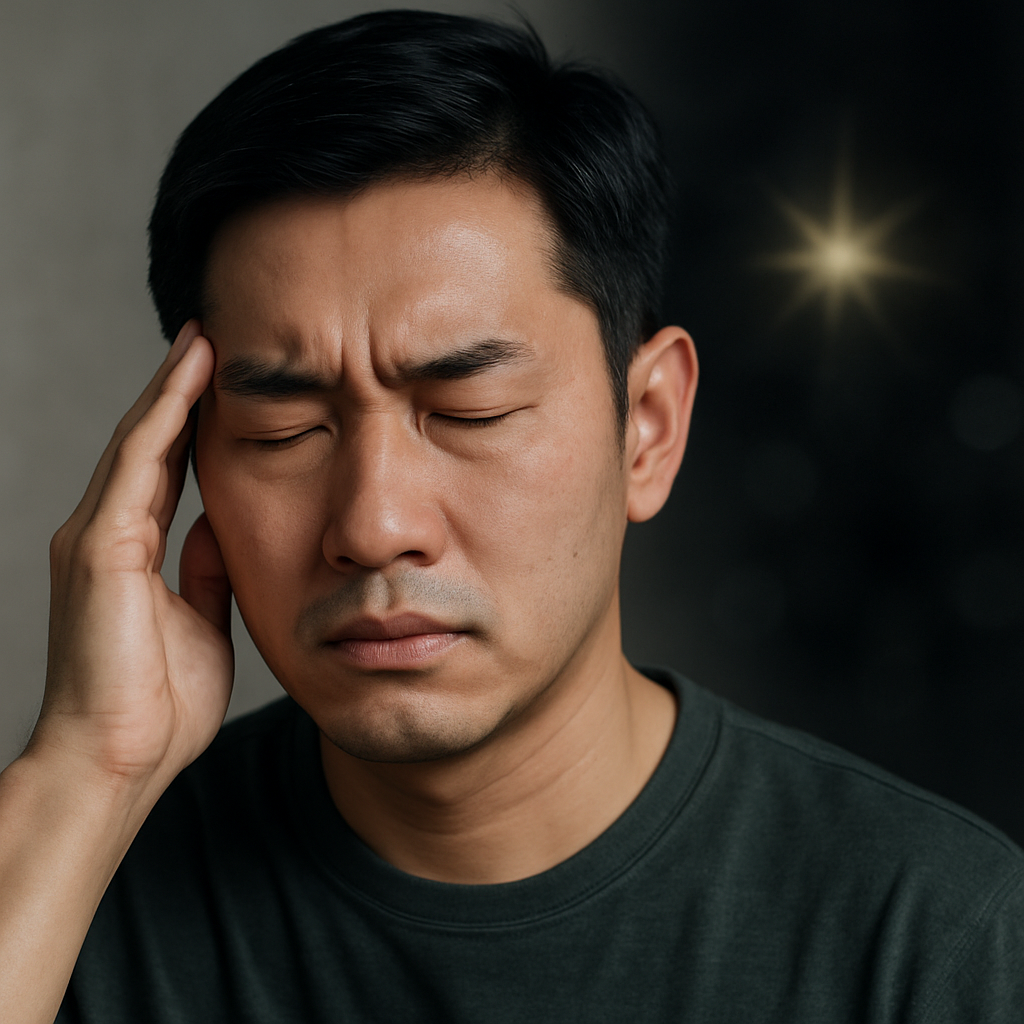 갑자기 눈앞이 깜깜해질 때… 기립성저혈압이 만든 시야 이상?!