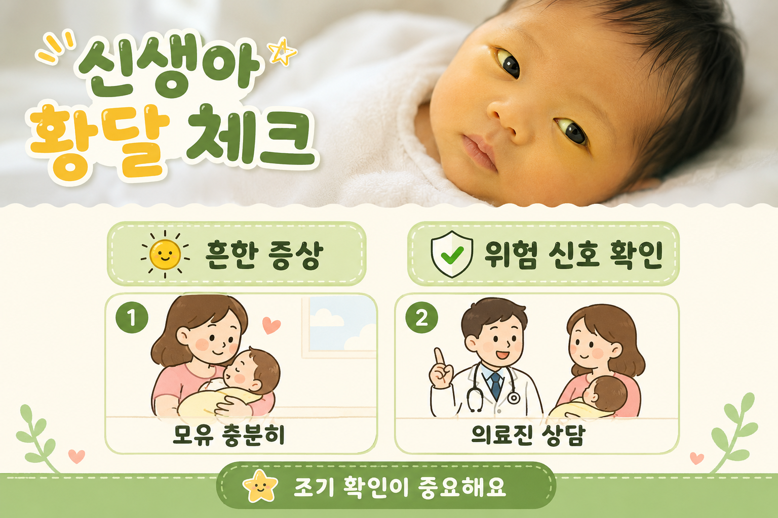 신생아 10명 중 6명 겪는 황달…생후 24시간 안에 노래지면 병원 가야