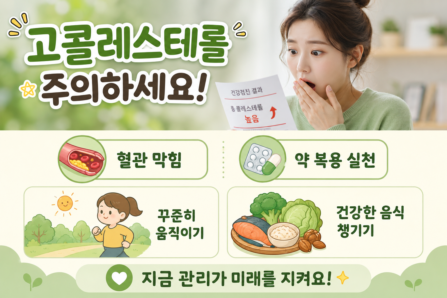 콜레스테롤 높을 때 방치하면 혈관 막힌다…피해야 할 음식과 낮추는 방법