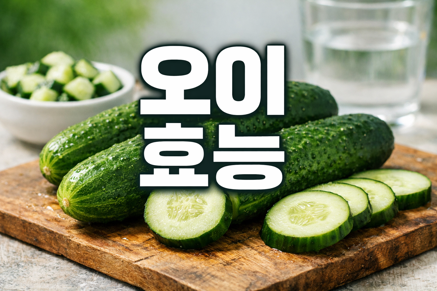오이 효능, 살은 빠지고 뼈는 튼튼해져…혈당·변비·피부에 좋은 이유