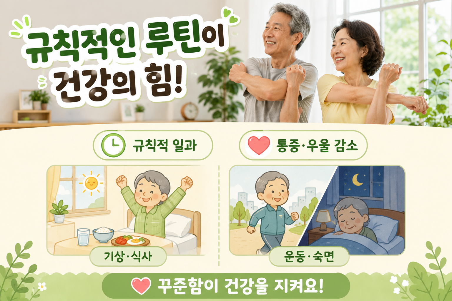 잠 설쳐도 규칙적 생활이 답? 노년층 통증·우울 낮게 나타난 이유