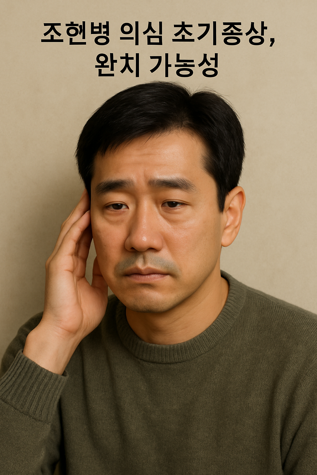 혹시 나도? 조현병 의심 초기증상, 이렇게 시작된다고요?!