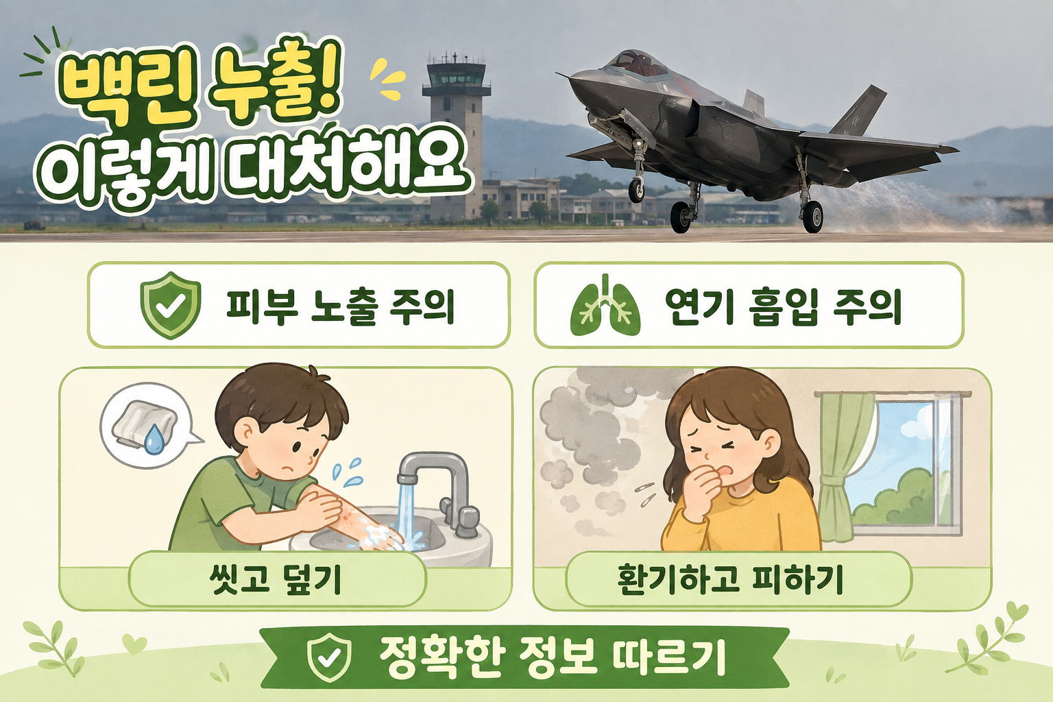 평택 미군기지 백린 누출, 피부에 닿으면 왜 위험할까? 증상과 응급처치