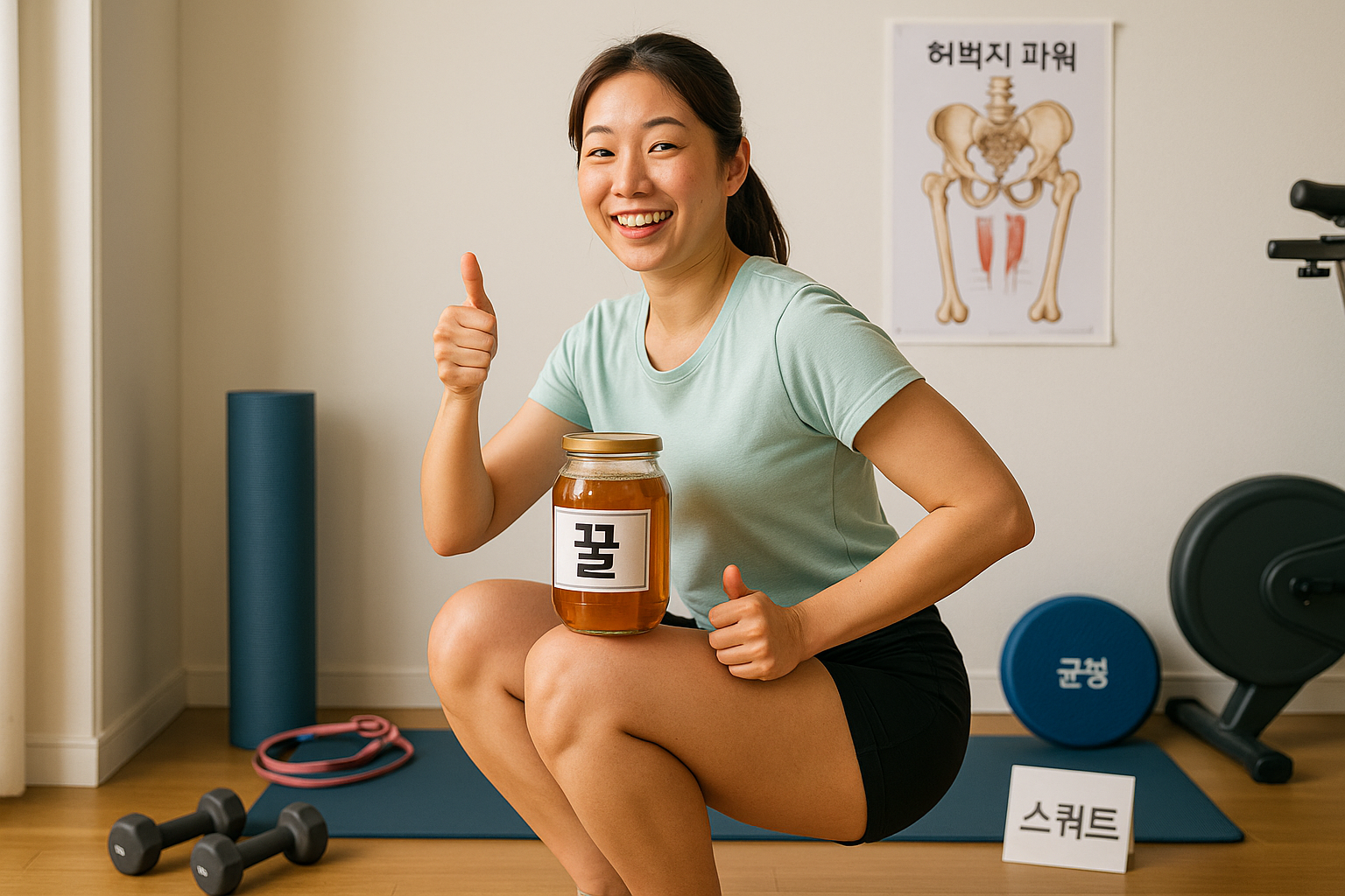 꿀벅지는 건강지표: 허벅지·내전근의 역할과 강화운동 — 골반 안정·낙상 예방·대사 건강