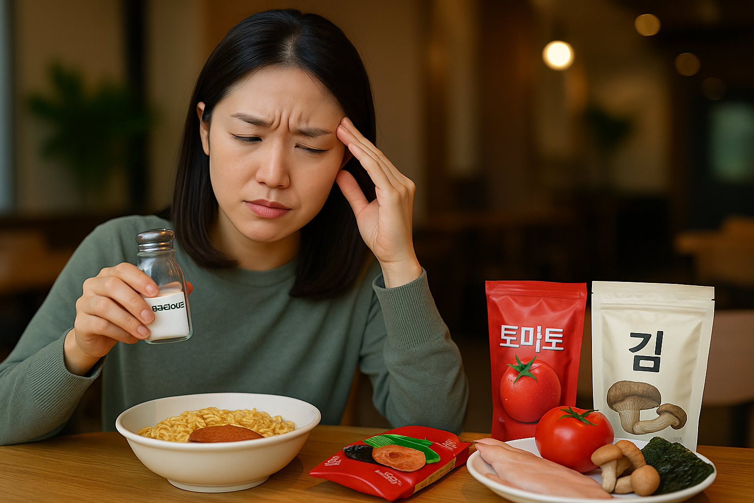 편두통 줄이는 저글루타메이트 식단, 가공식품·토마토·버섯 대신 이렇게 드세요