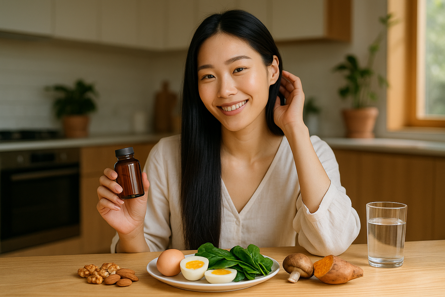 비오틴 효능 총정리 | 머리카락·피부·손발톱·에너지 대사·섭취법·주의사항