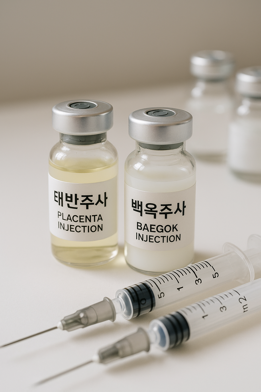 태반주사 vs 백옥주사 효과와 차이, 피부·건강에 좋은 이유