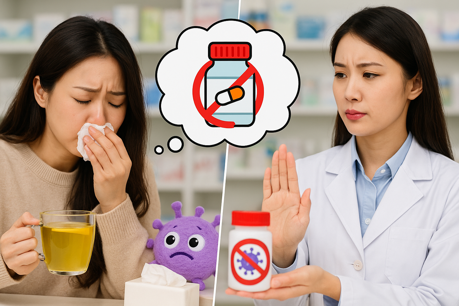 감기에 항생제? 왜 안 듣나｜남용이 부른 항생제 내성·CRE 위험과 예방법