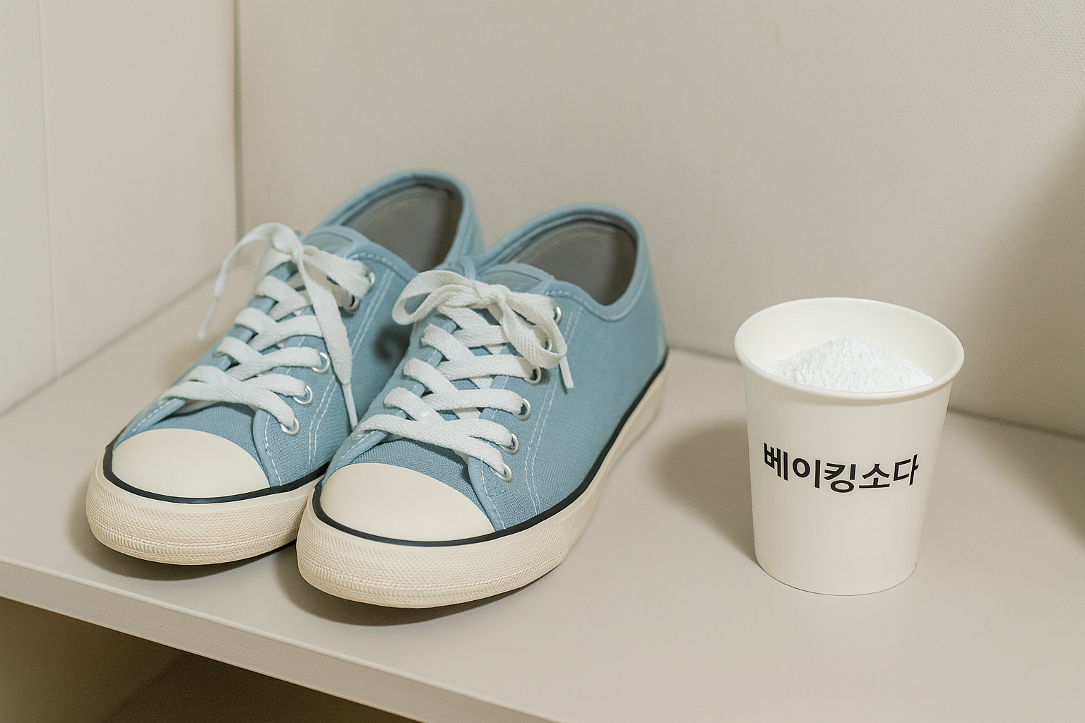 신발장 냄새 제거, 베이킹소다로 간단하게 탈취하는 방법