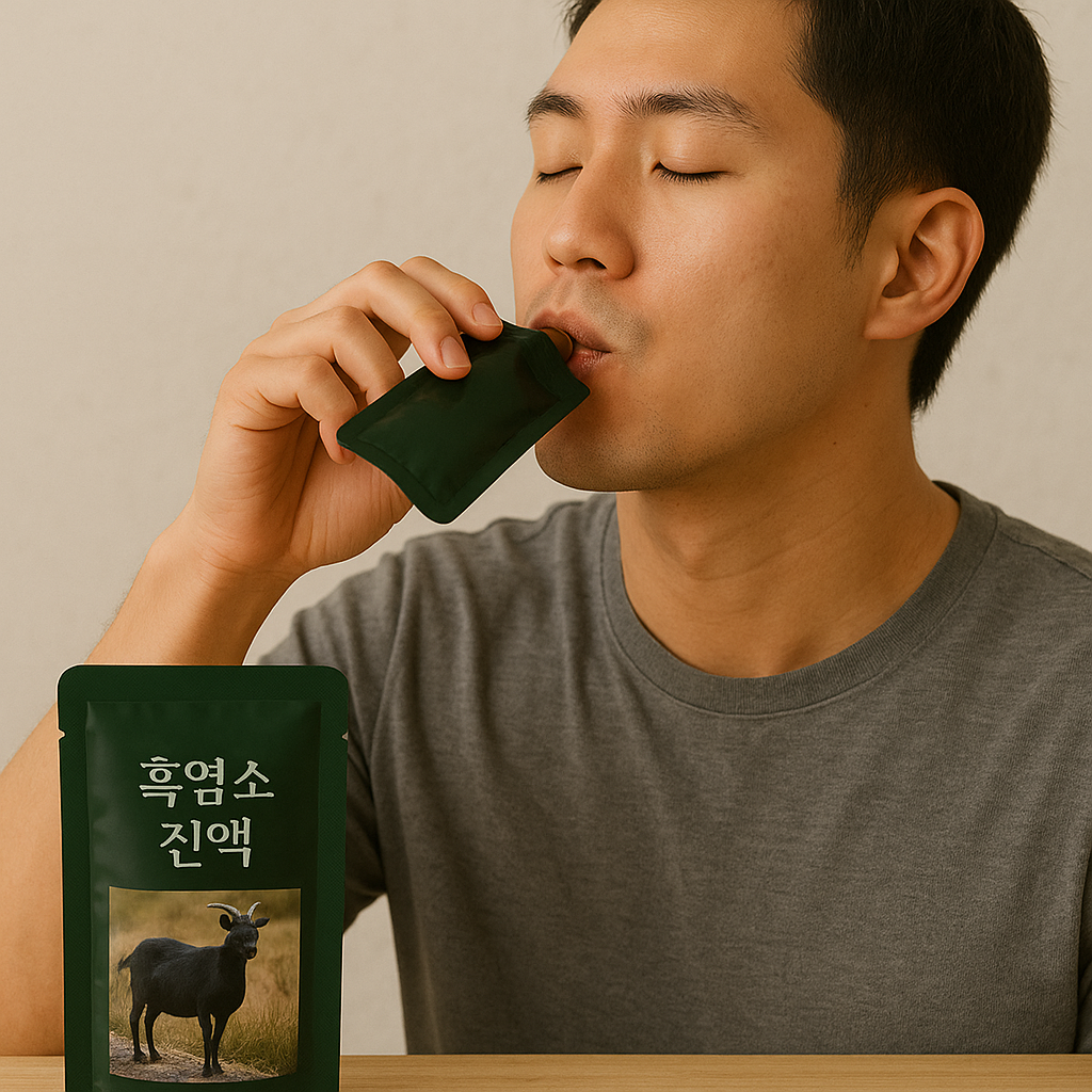 흑염소 진액, 몸에 좋다는데… 뭘 보고 골라야 할까? 🧐