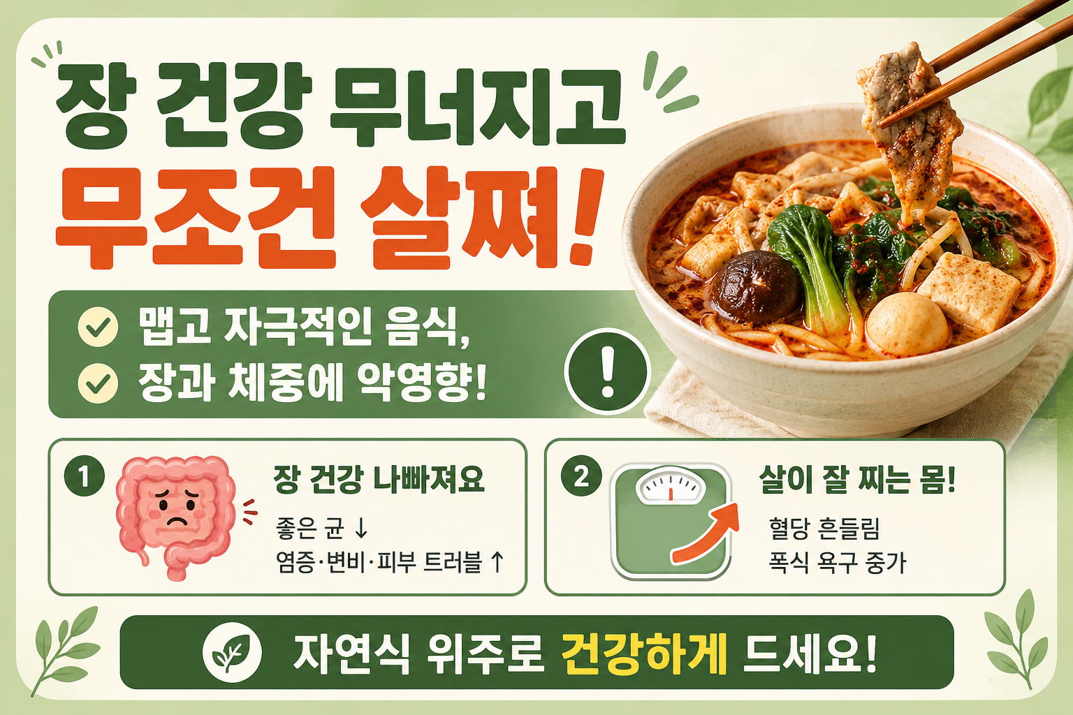마라탕 자주 먹으면 살찌는 이유, 비만전문의가 경고한 장 건강의 함정