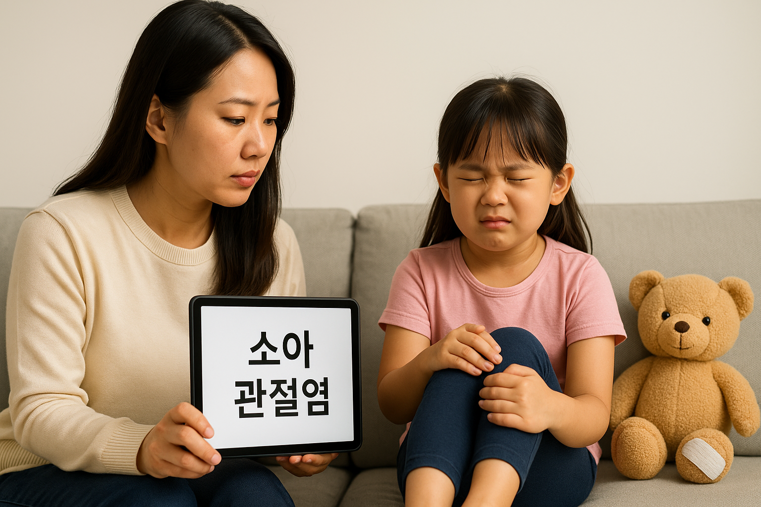 아침마다 다리 아픈 우리 아이, 정말 성장통일까?|소아특발성관절염 초기 증상 체크리스트