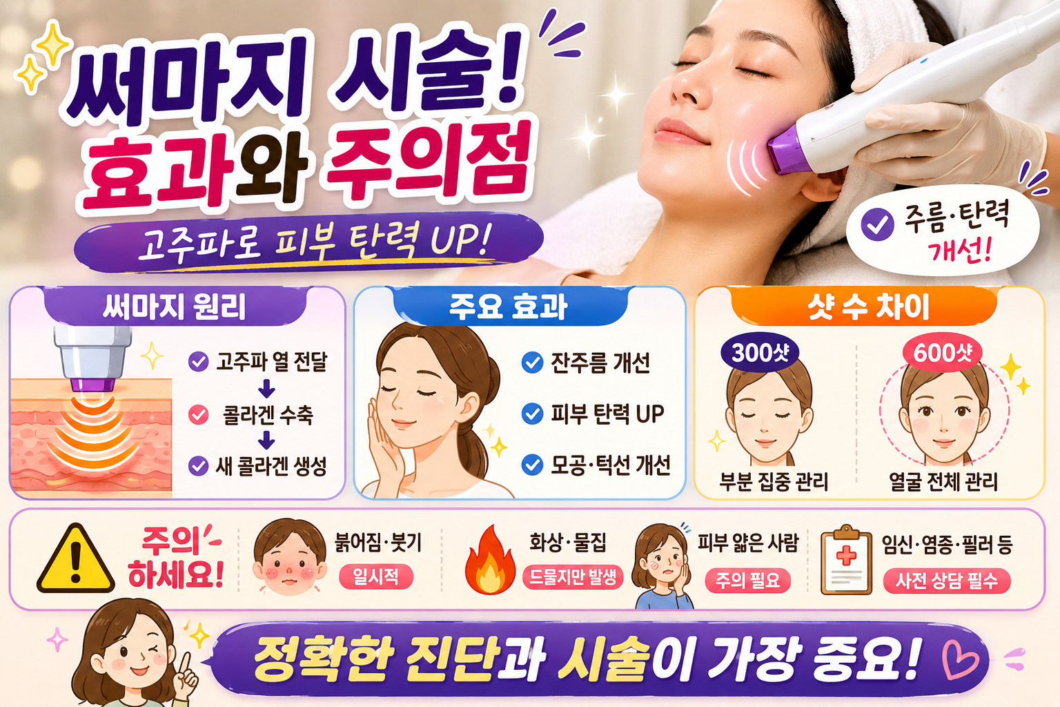 써마지 600샷 왜 아플까? 효과보다 먼저 알아야 할 통증과 부작용