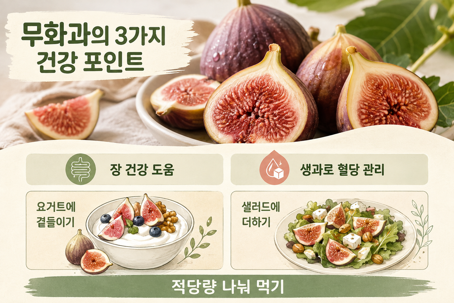무화과 효능, 변비 관리부터 혈당 부담 낮춘 생과 먹는 법까지